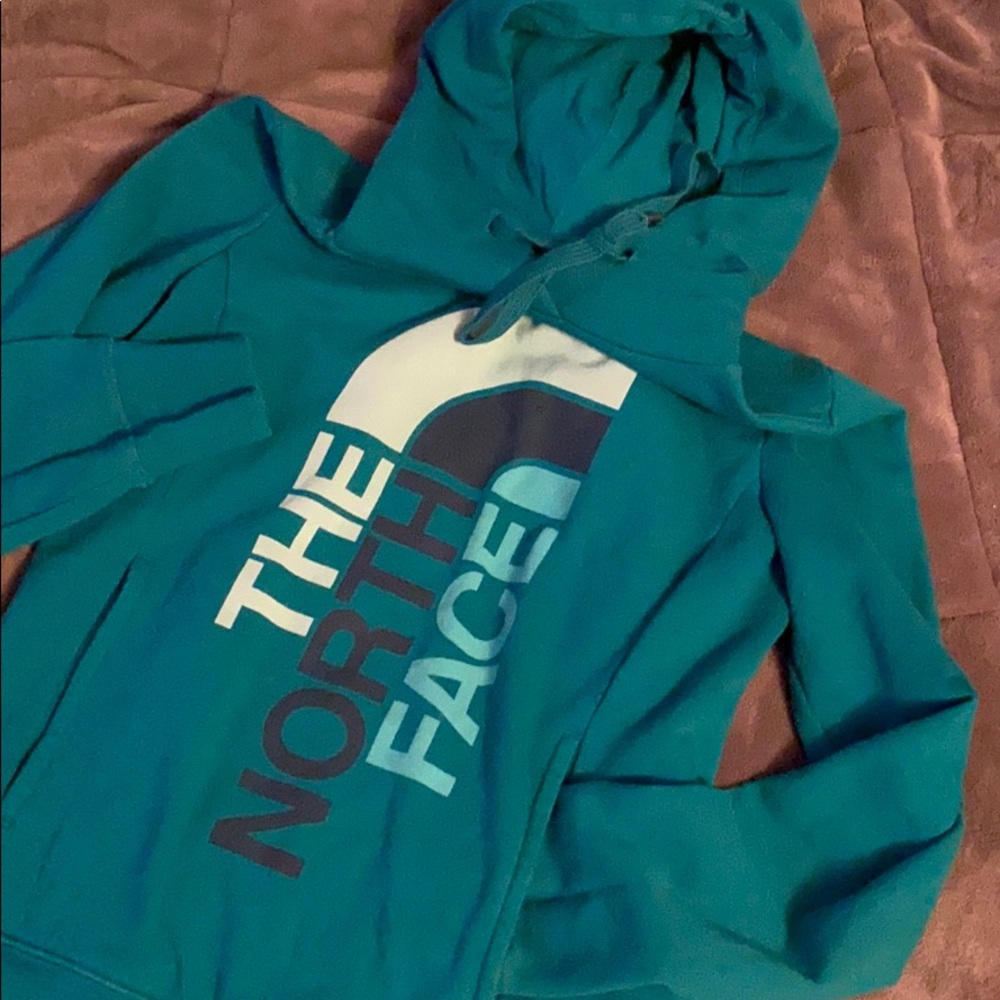 The North Face Teal Pullover